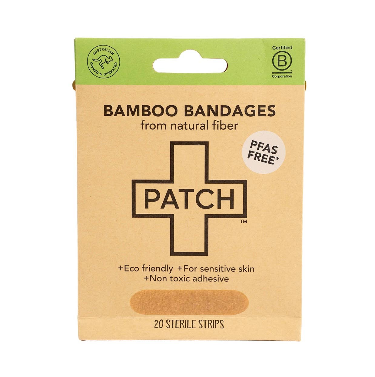 PATCH - Eco First Aid - PATCH Natural Bandages - 20pk