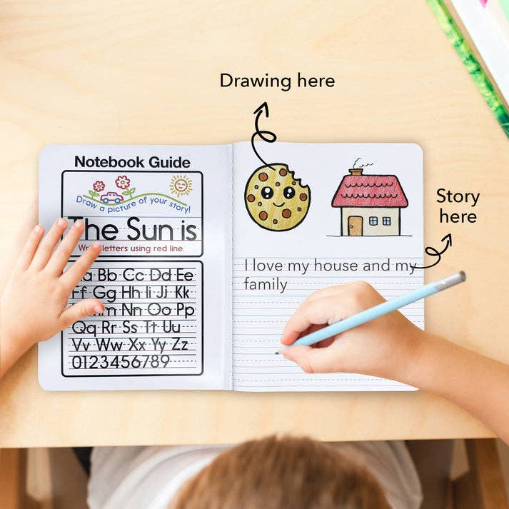 Composition Primary Notebook (Wide Ruled)