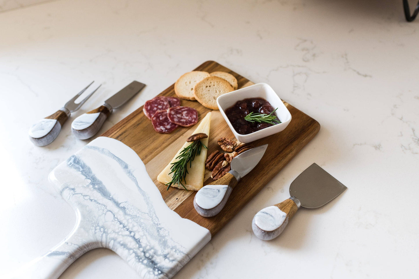Resin Coated Cheese Knife Set - Set of 4 - NO TARIFFS!