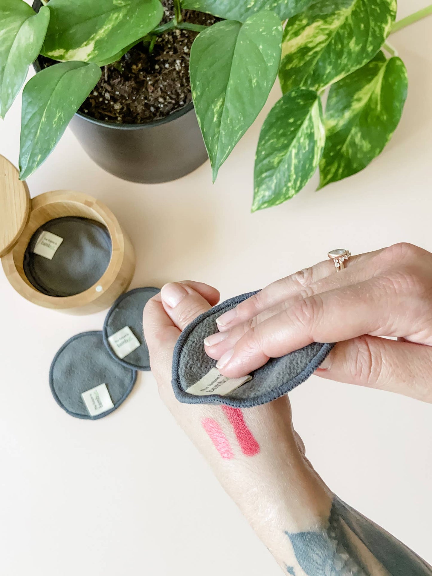 Bamboo Charcoal Facial Rounds - REFILL KIT