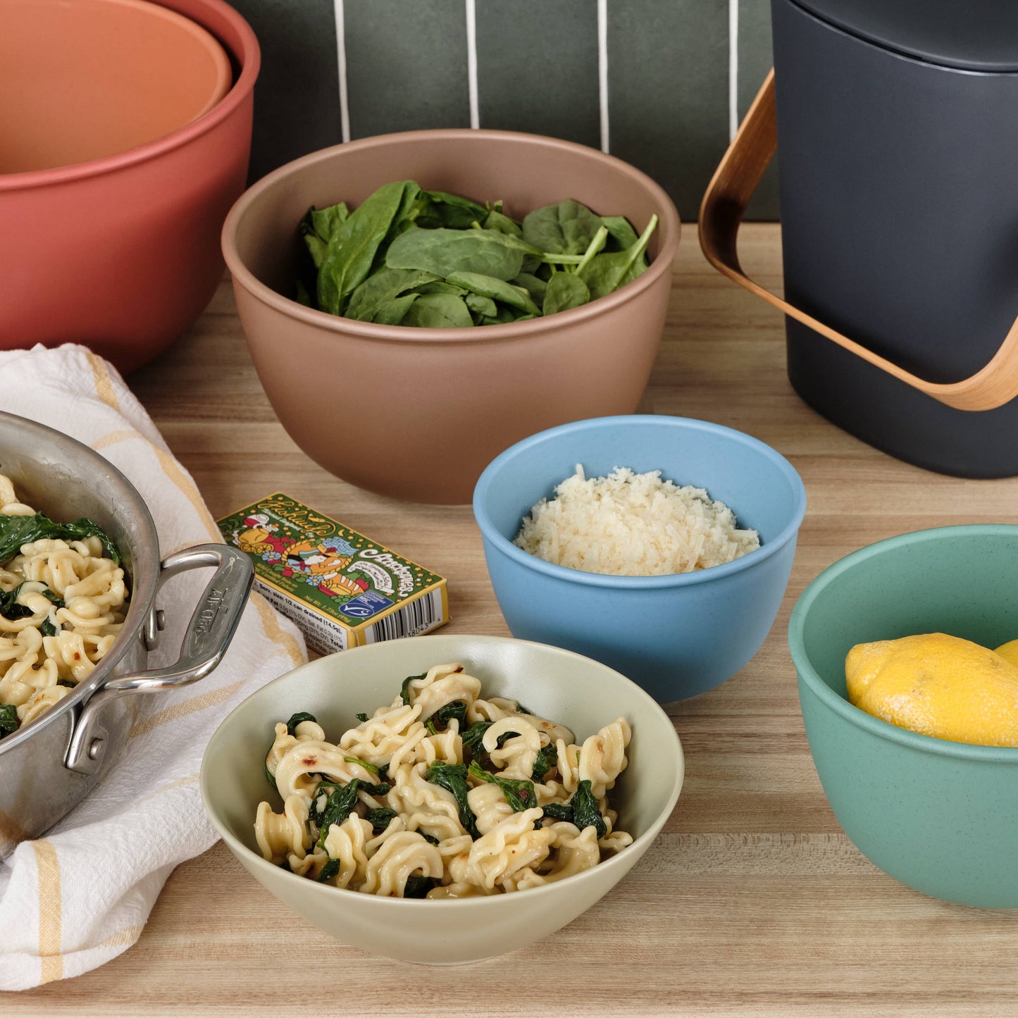 Mixing Bowl Set - Bamboozle - 5-Piece - Dishwasher Safe
