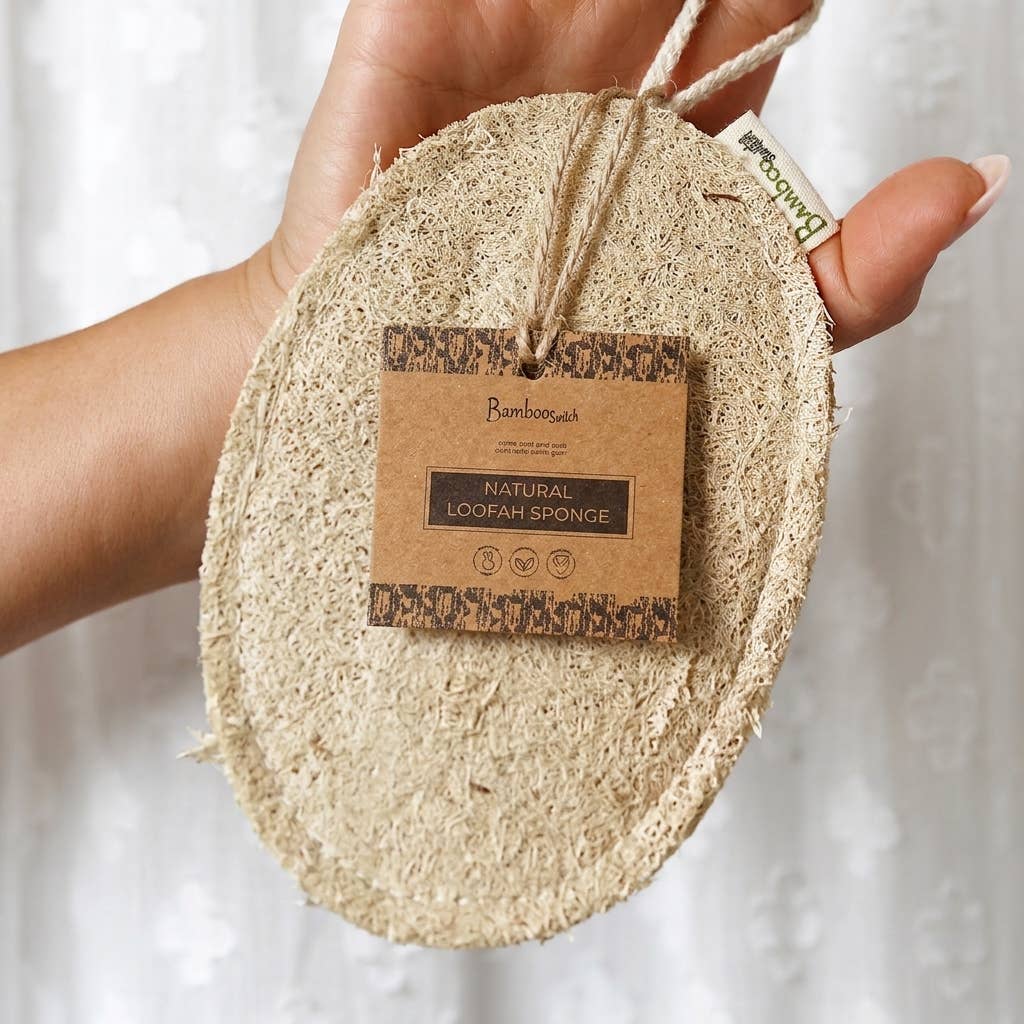 Large Oval Exfoliating Loofah