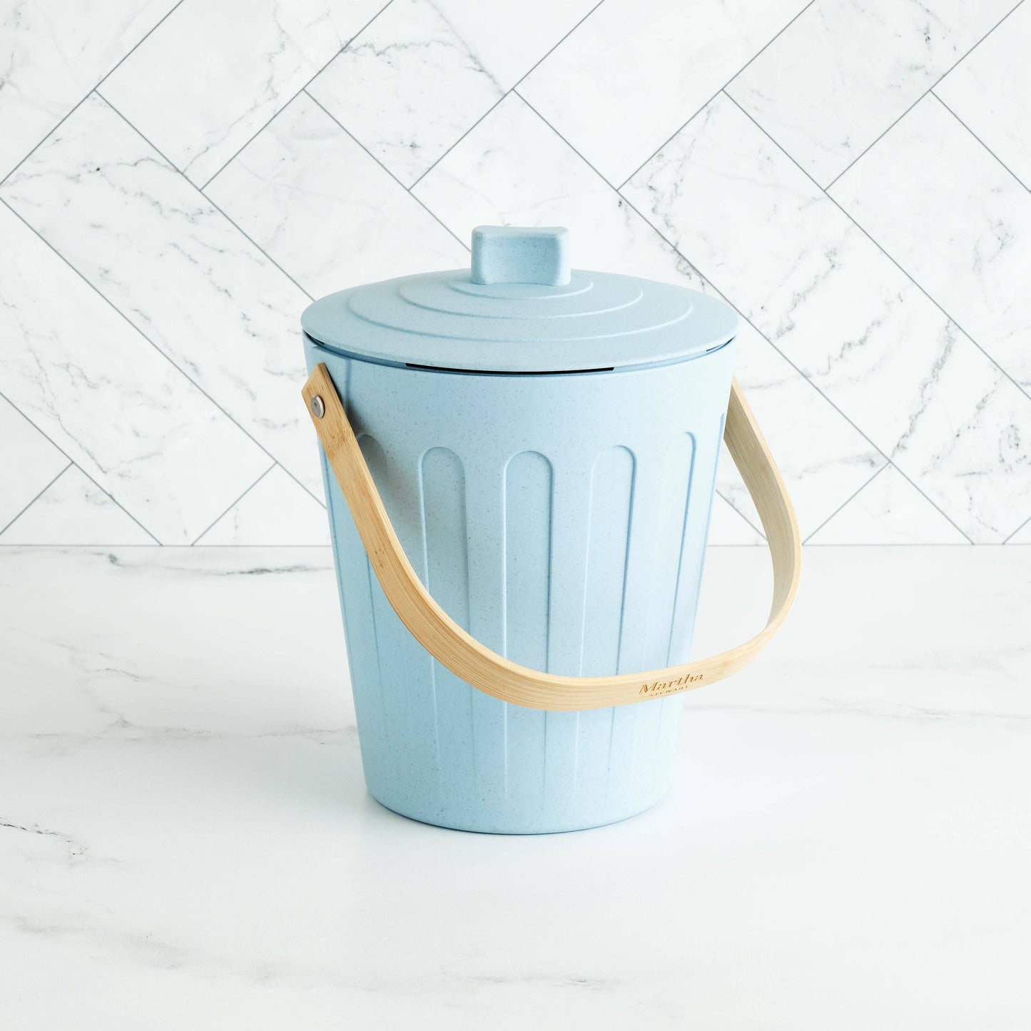 Compost Bin - Martha Stewart - .7 Gal Cap. - Dishwasher Safe