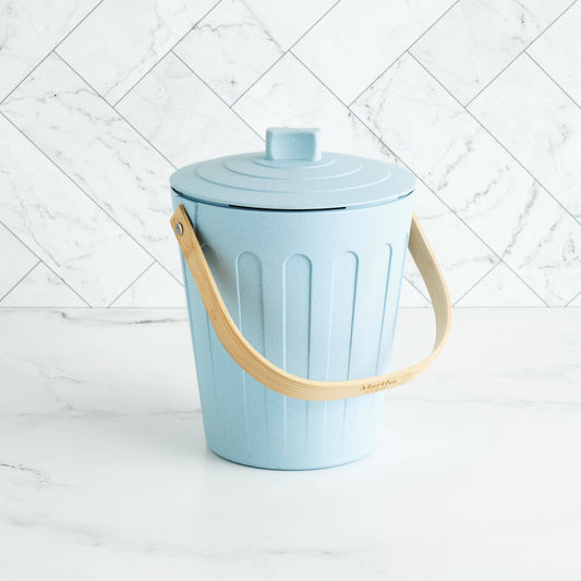 Compost Bin - Martha Stewart - .7 Gal Cap. - Dishwasher Safe
