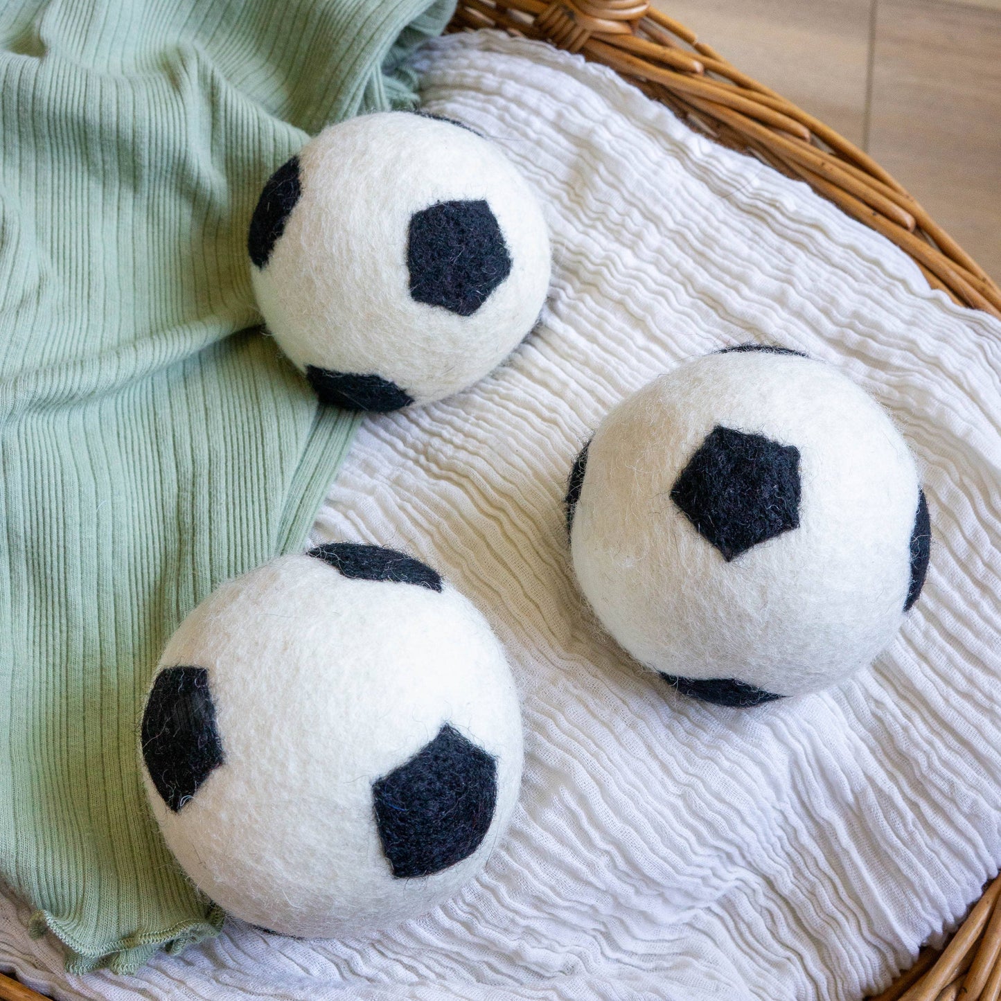 Soccer Eco Wool Dryer Balls - WORLD CUP