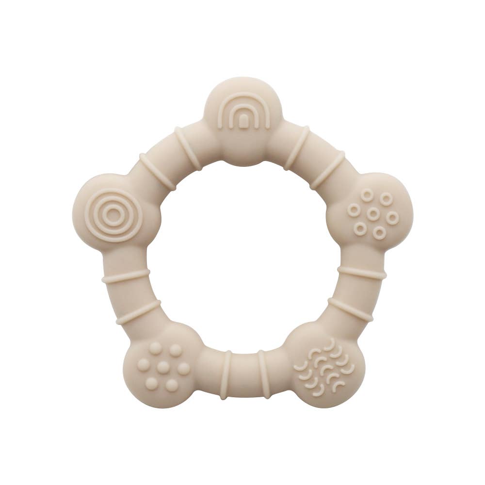 Marlowe and Sage LLC - Rainbow Wheel Teether