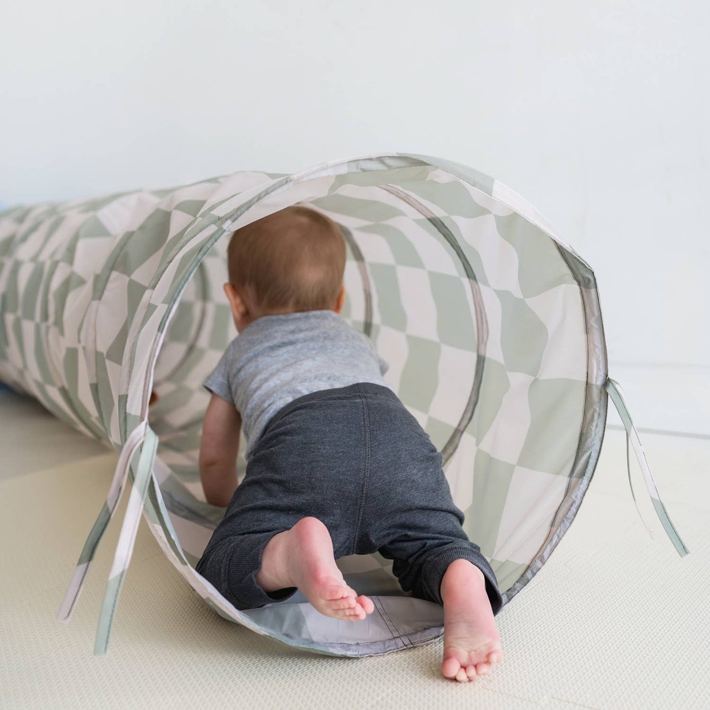 Kids Play Tunnel with Recycled Fabric