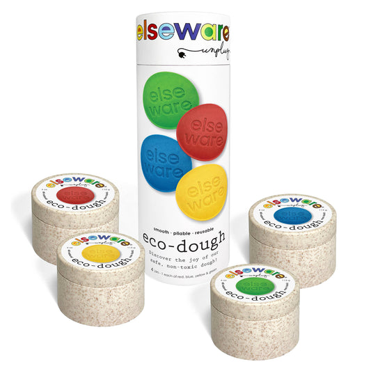 Eco-Dough (4-Pack)  Natural, Non-Toxic Multi-Colors
