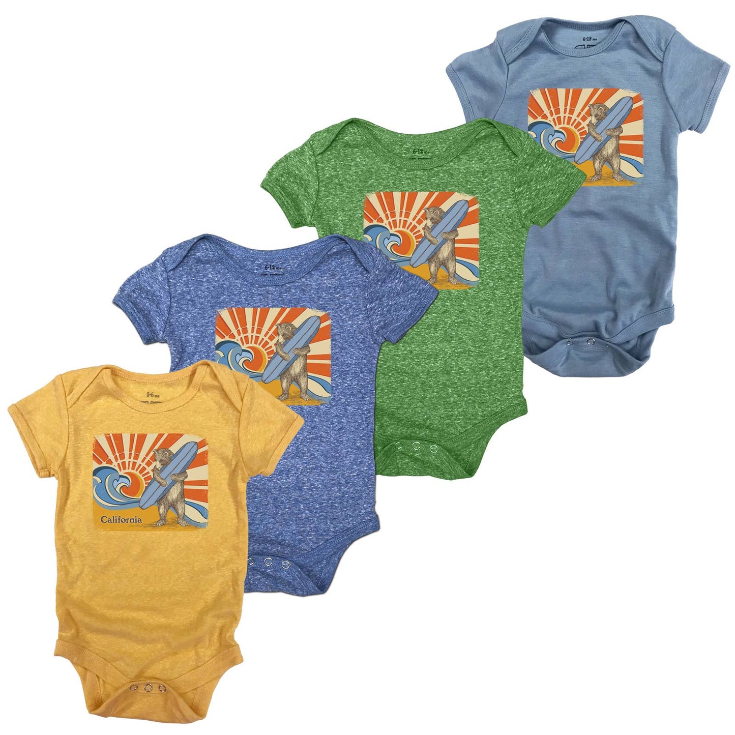 SF Mercantile - Surf Bear Onesie