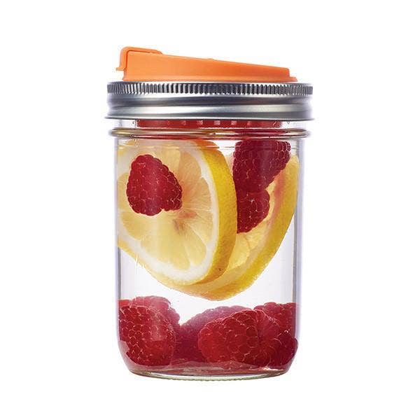 Fox Run Brands - Jarware Fruit Infusion Lid for Wide Mouth Mason Jar