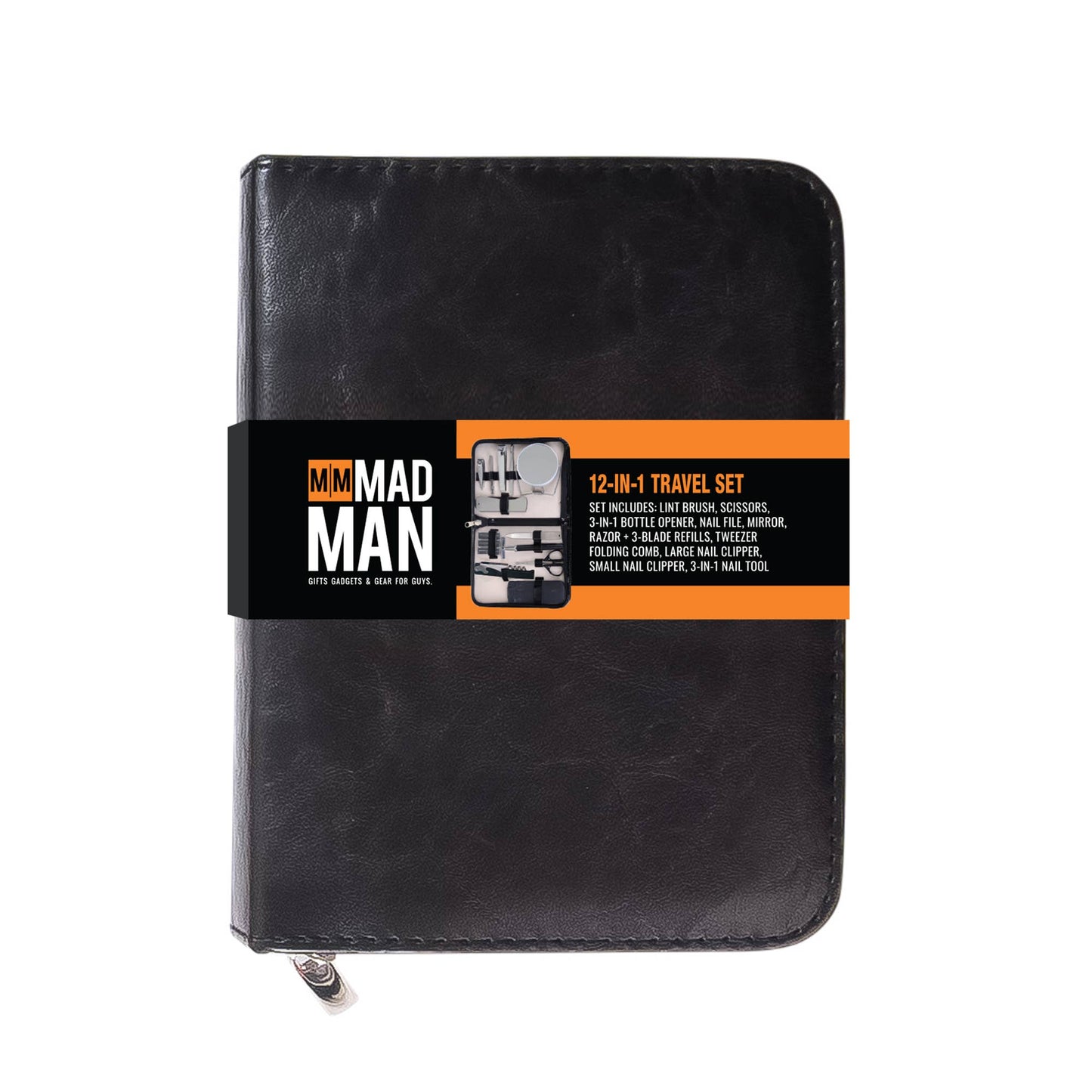 Mad Man - Mr. On the Move Grooming Kit | Men's Travel Toiletry Kit