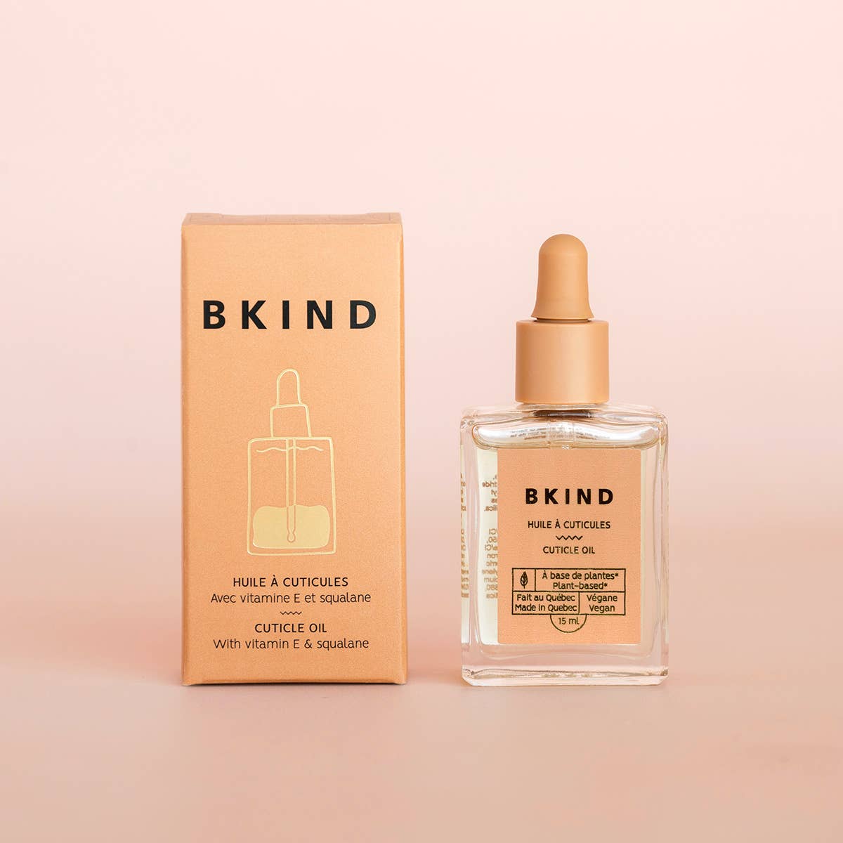 BKIND - Cuticle oil with vitamin E and squalane