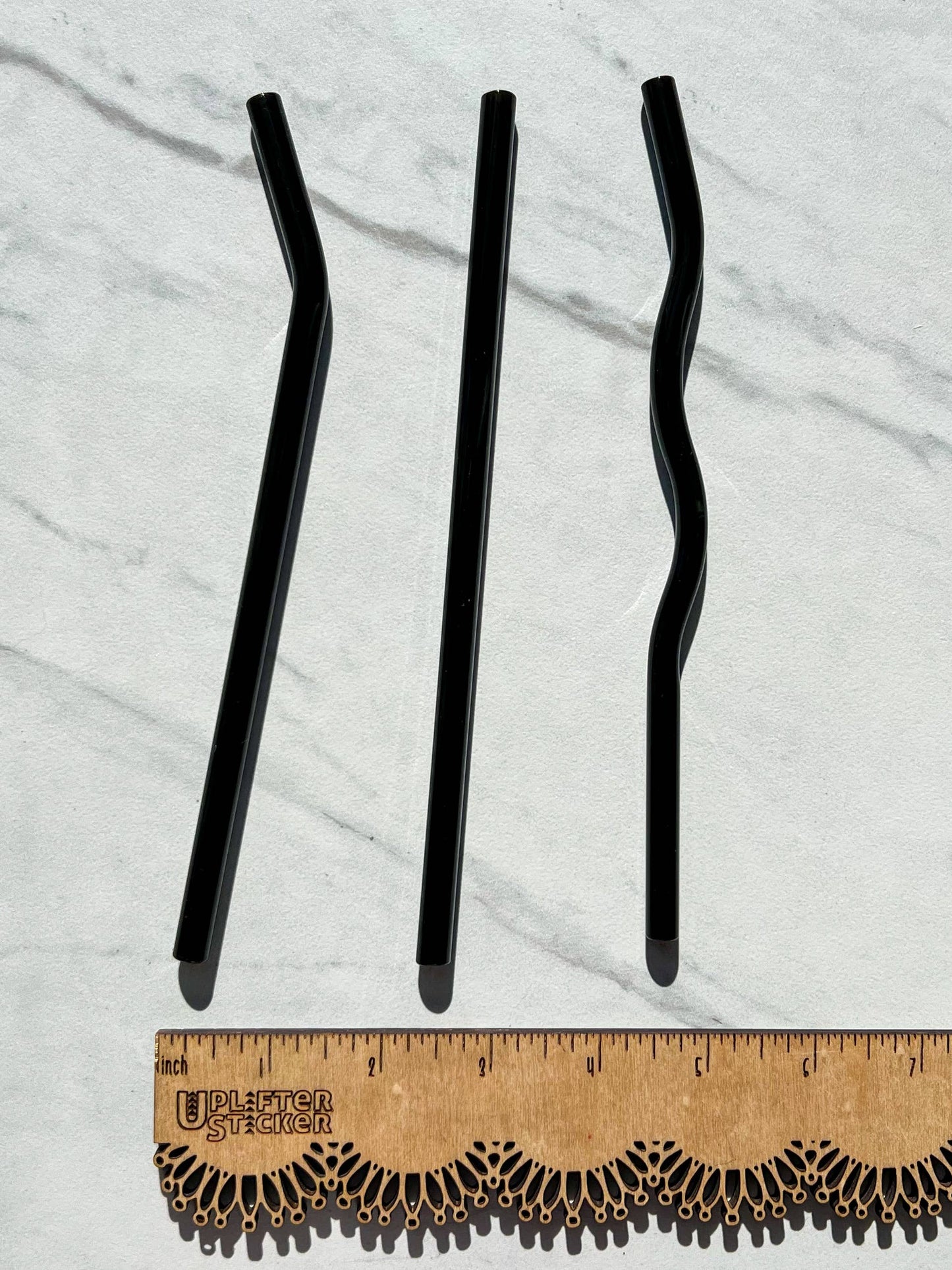 Uplifter Sticker - Glass straws for 16 oz Libbey can 8 inches
