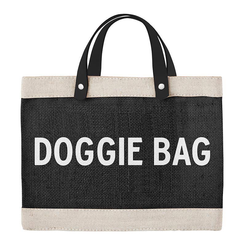 Santa Barbara Design Studio by Creative Brands - Black Mini Market Tote - Doggie Bag