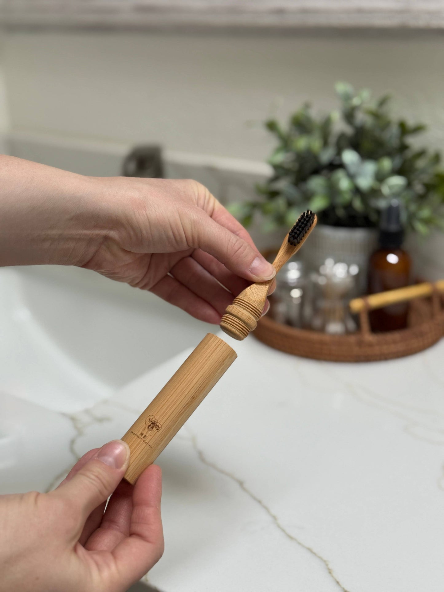 All-in-One Bamboo Travel Toothbrush 2.0