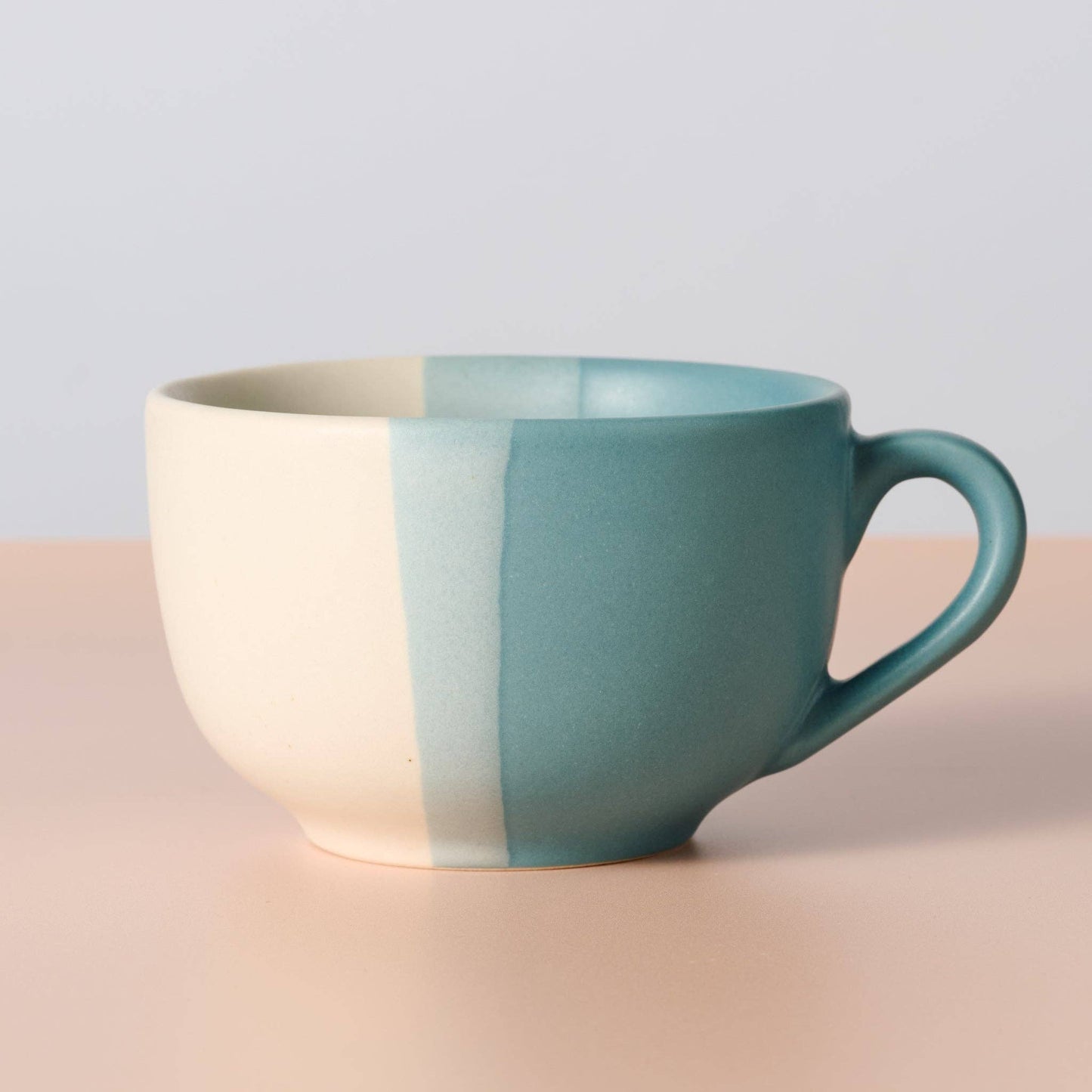 Ten Thousand Villages - Pheeka Striped Jumbo Mug with Spoon