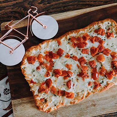 Ten Thousand Villages - Bicycle Pizza Cutter