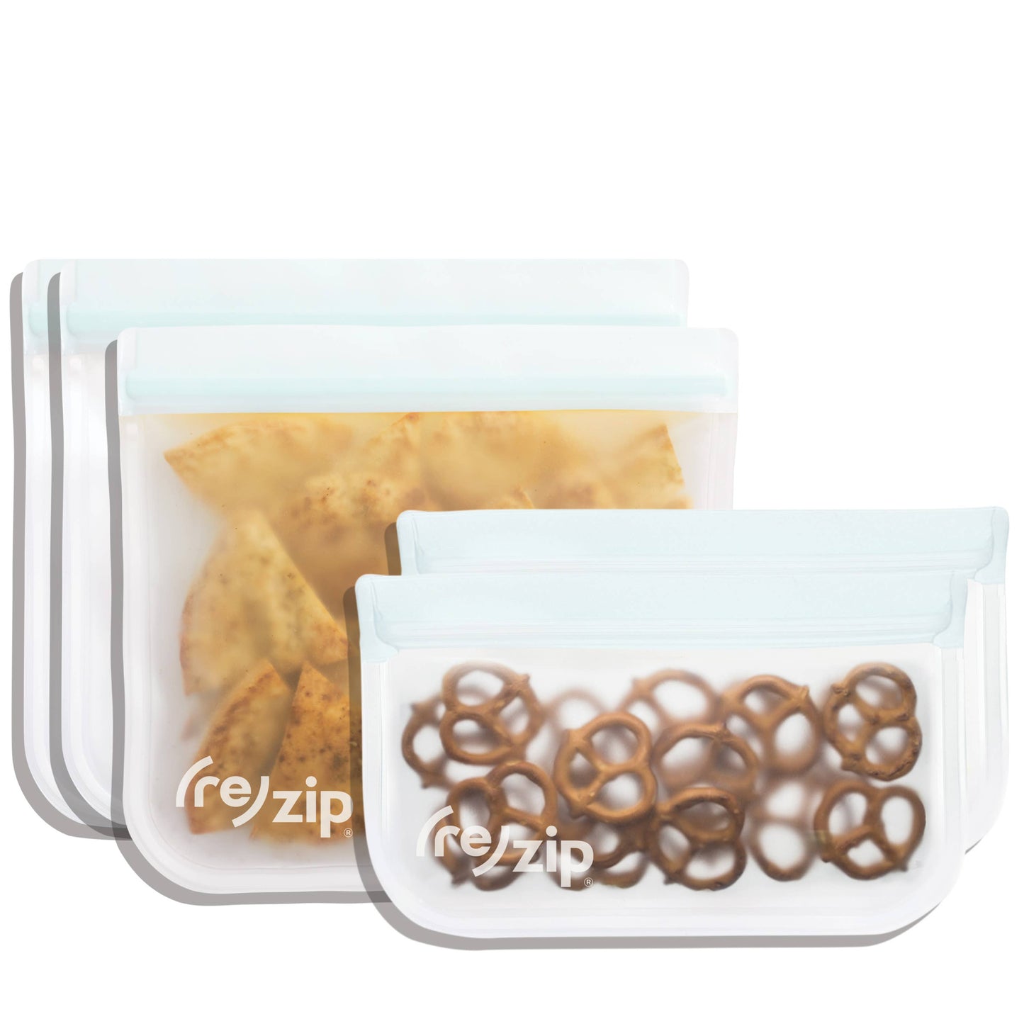 Reusable Flat Storage Bags - 5 Piece Sets