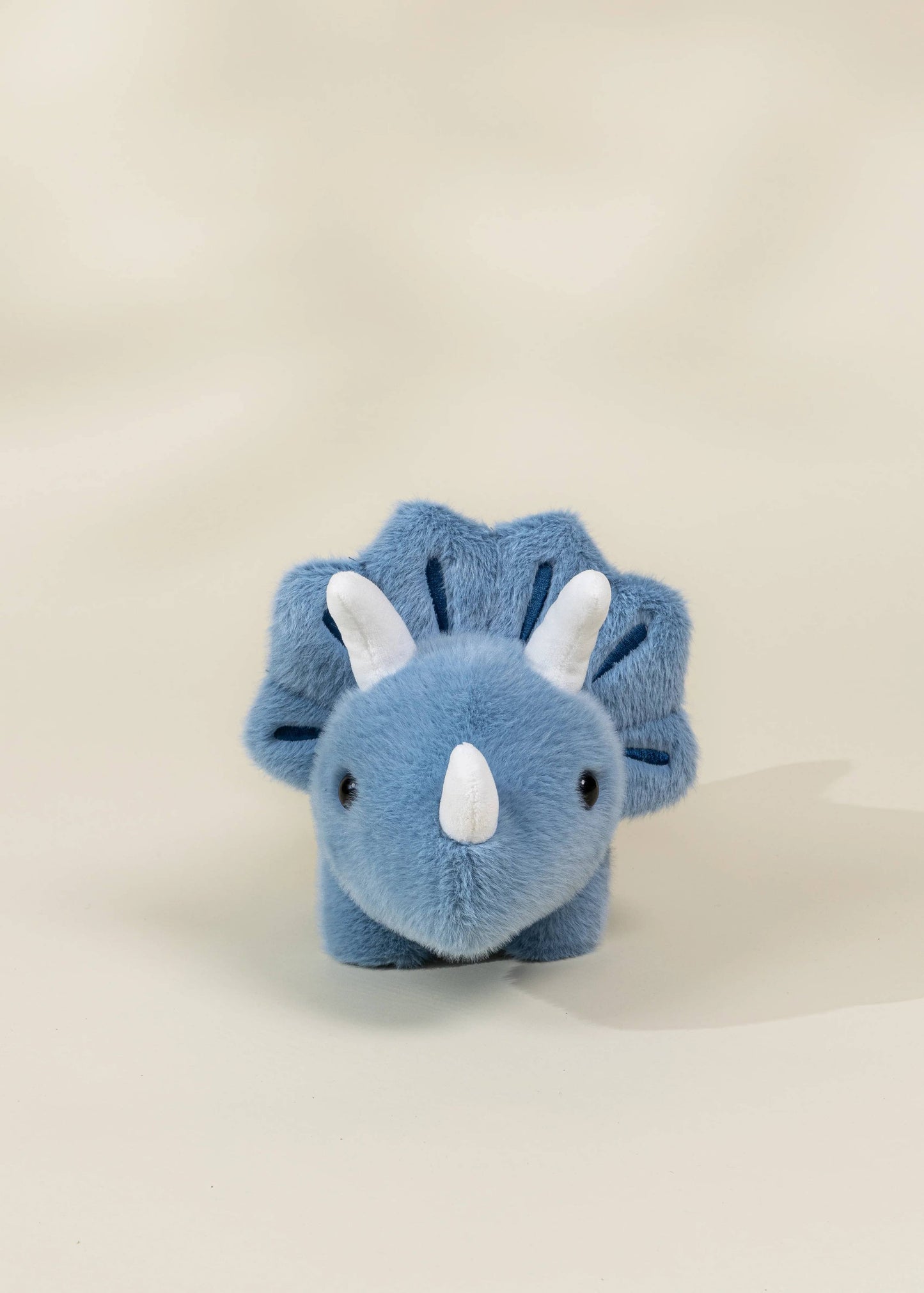 Coco Village - Dino Plush Toy - Blue Triceratop
