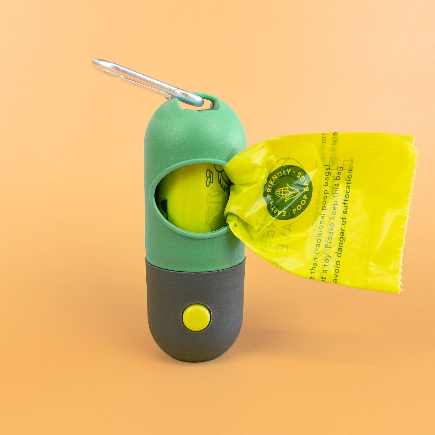 Green Waves Co. - Poop Bag Dispenser with LED Flashlight