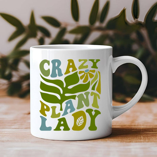 The Crazy Plant Lady Gardening 11 oz Coffee Mug