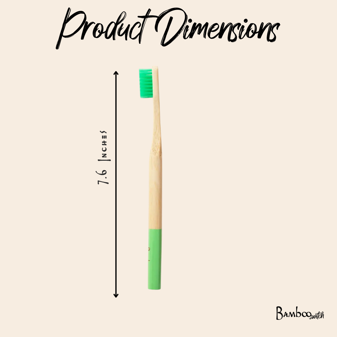 Adult Bamboo Toothbrush | Earth Day Bestseller