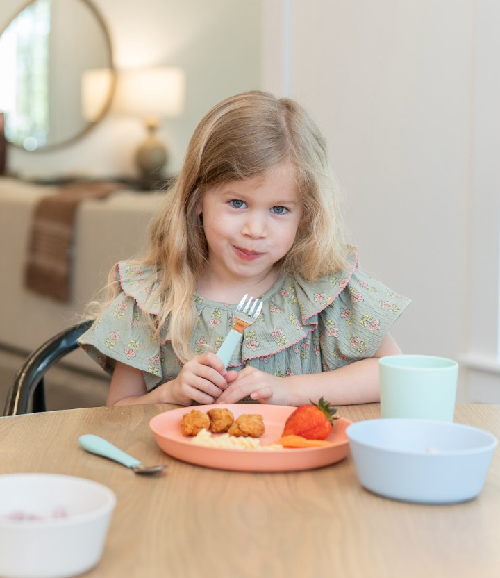 WeeSprout - Stainless Steel Toddler Fork & Spoon Set – 2 Piece