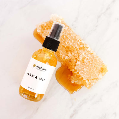 Sunflower Motherhood - Mama Oil | Hydrating Maternity Belly Oil Natural Ingredients