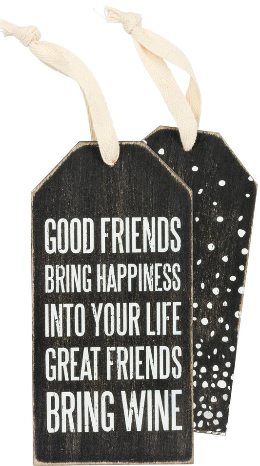 Great Friends Bottle Tag