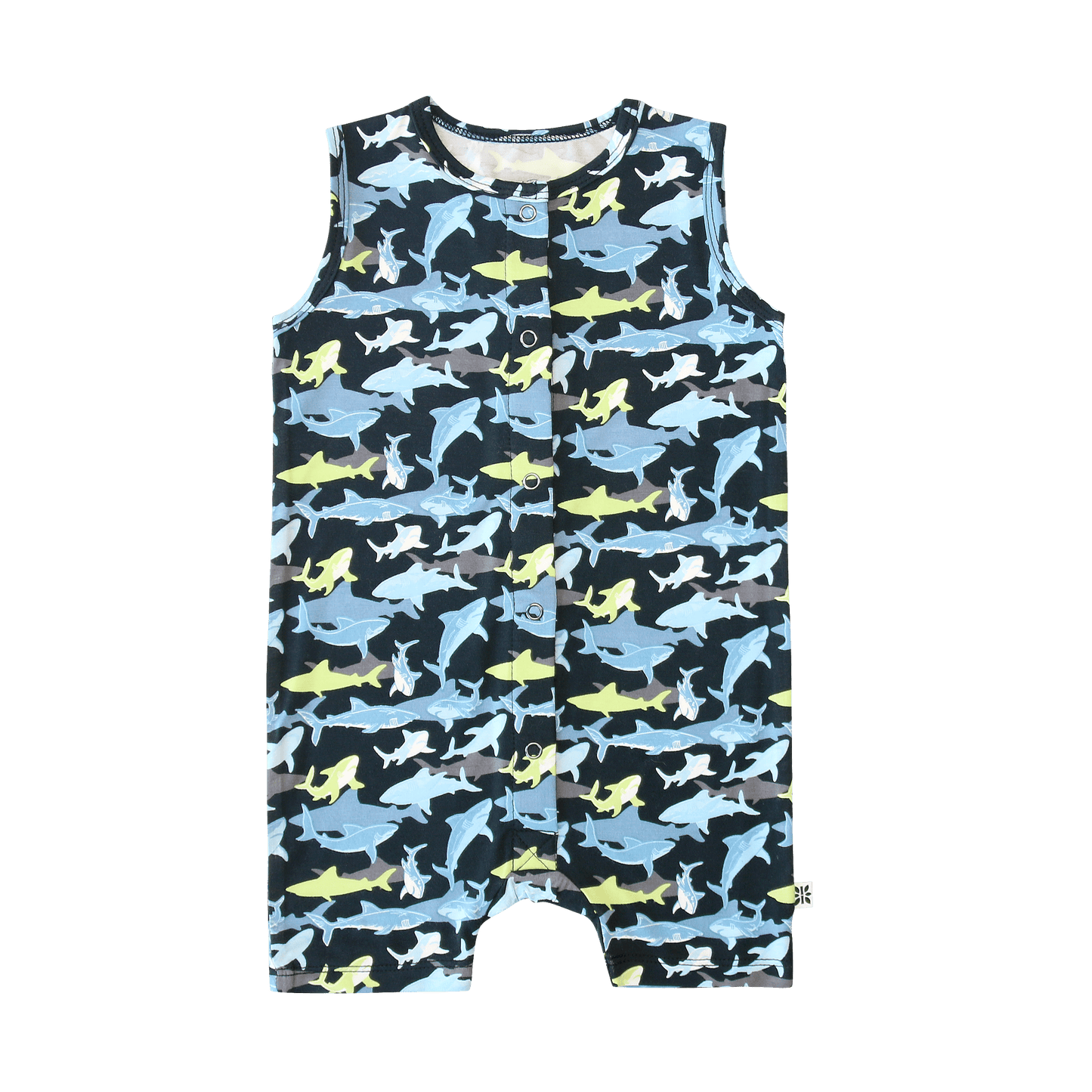 Neon Shark Tank Romper