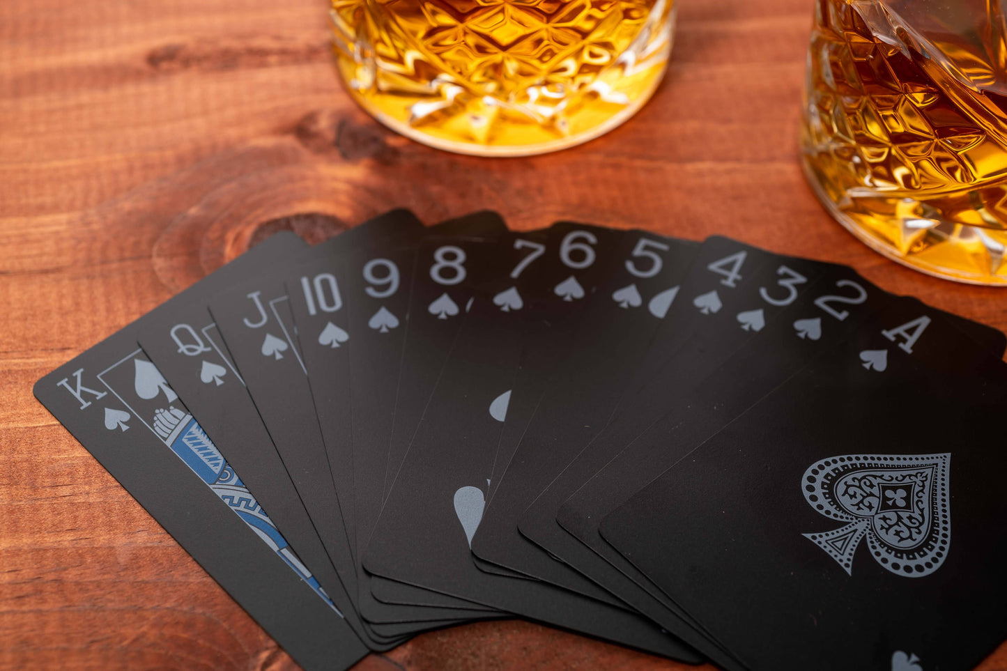 Men's Black Edition Waterproof Card Deck | Plastic