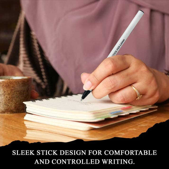 Black Ink Stick Ball Point Pen