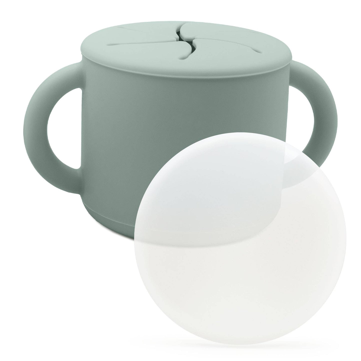 WeeSprout - Silicone Spill-Proof Snack Cup for Babies & Toddlers