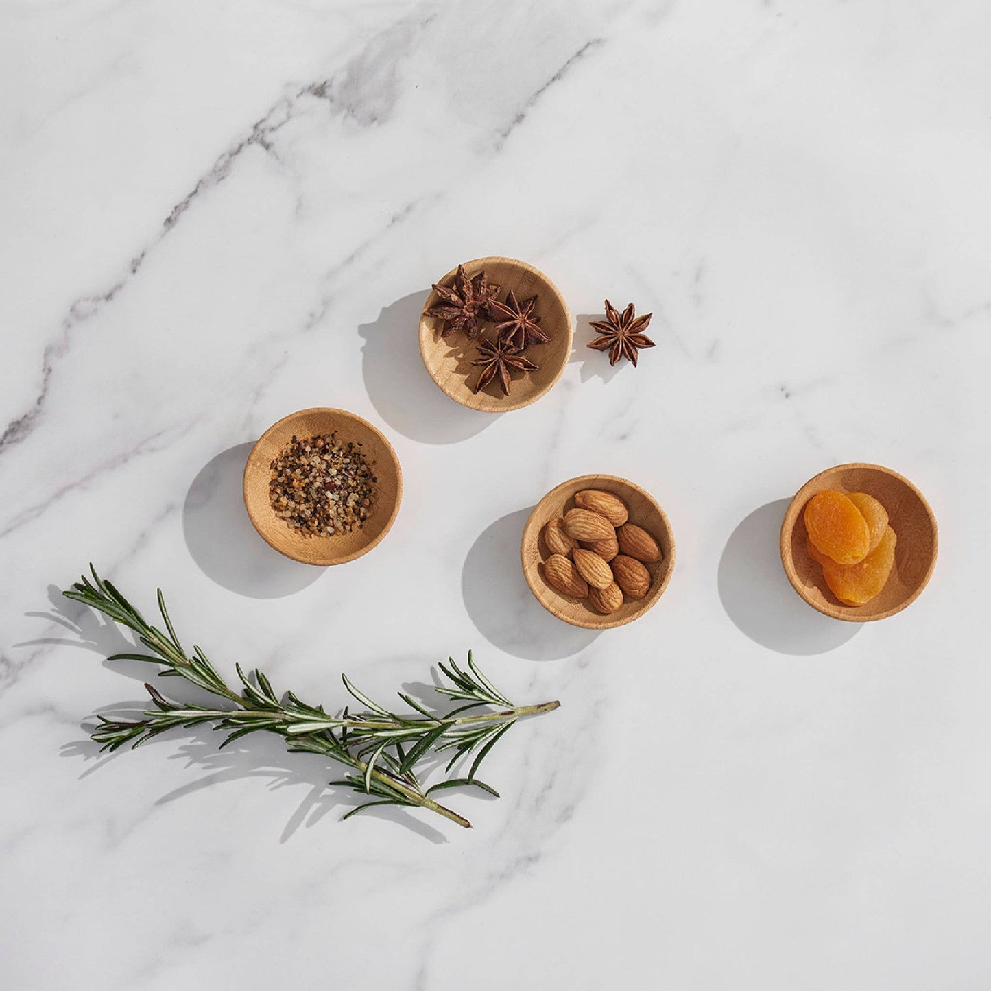 Bamboo Condiment Cup - Boxed Set of 4