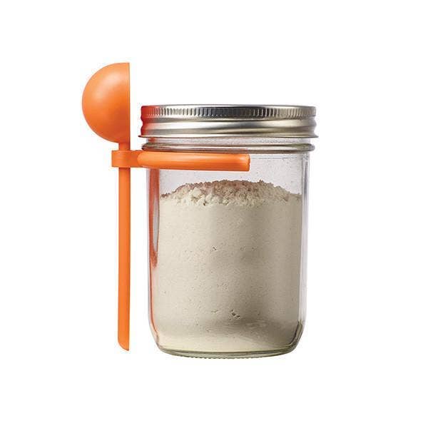 Fox Run Brands - Jarware Coffee Spoon Clip for Wide Mouth Mason Jar