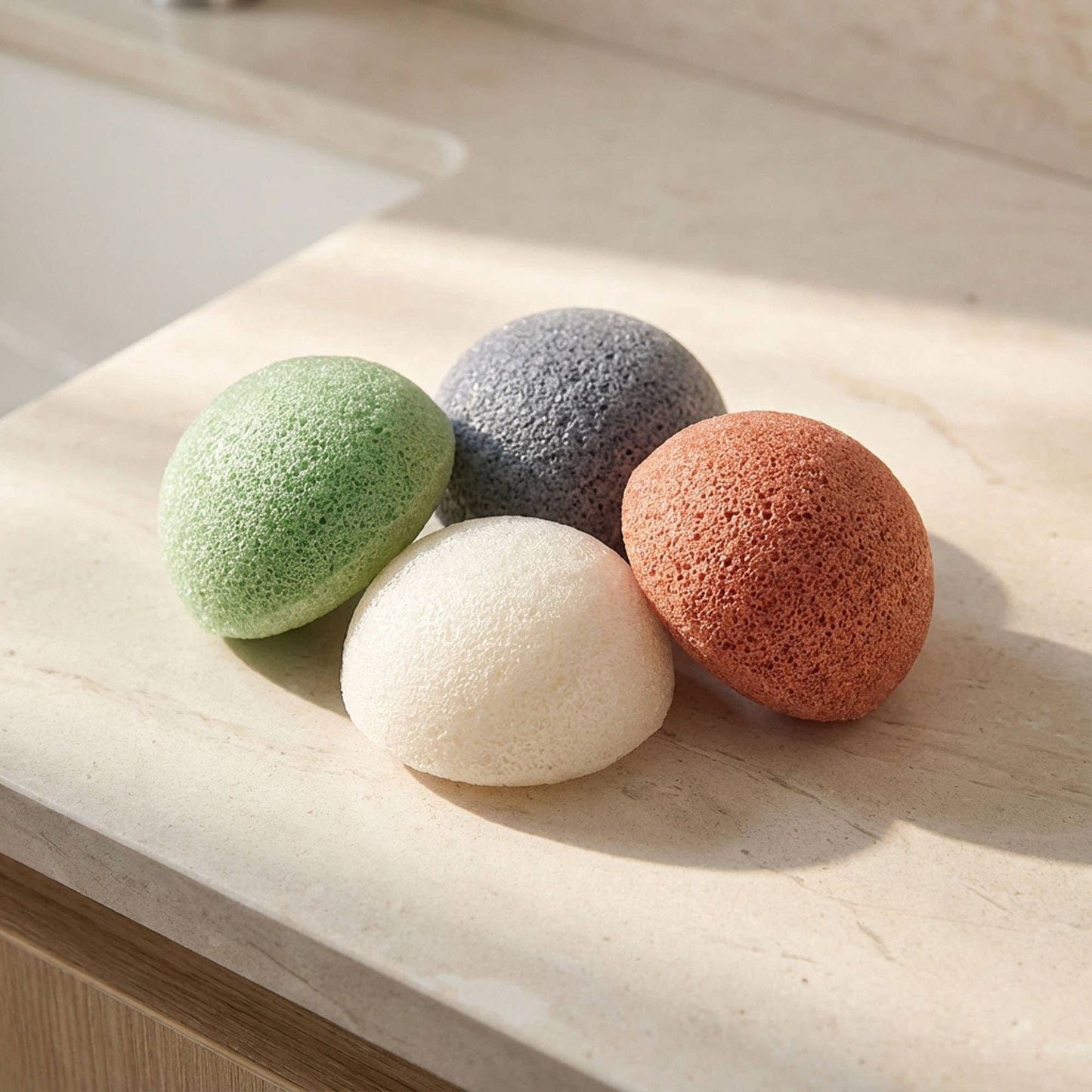 Natural Konjac Facial Cleansing Sponge | Earth Day Best