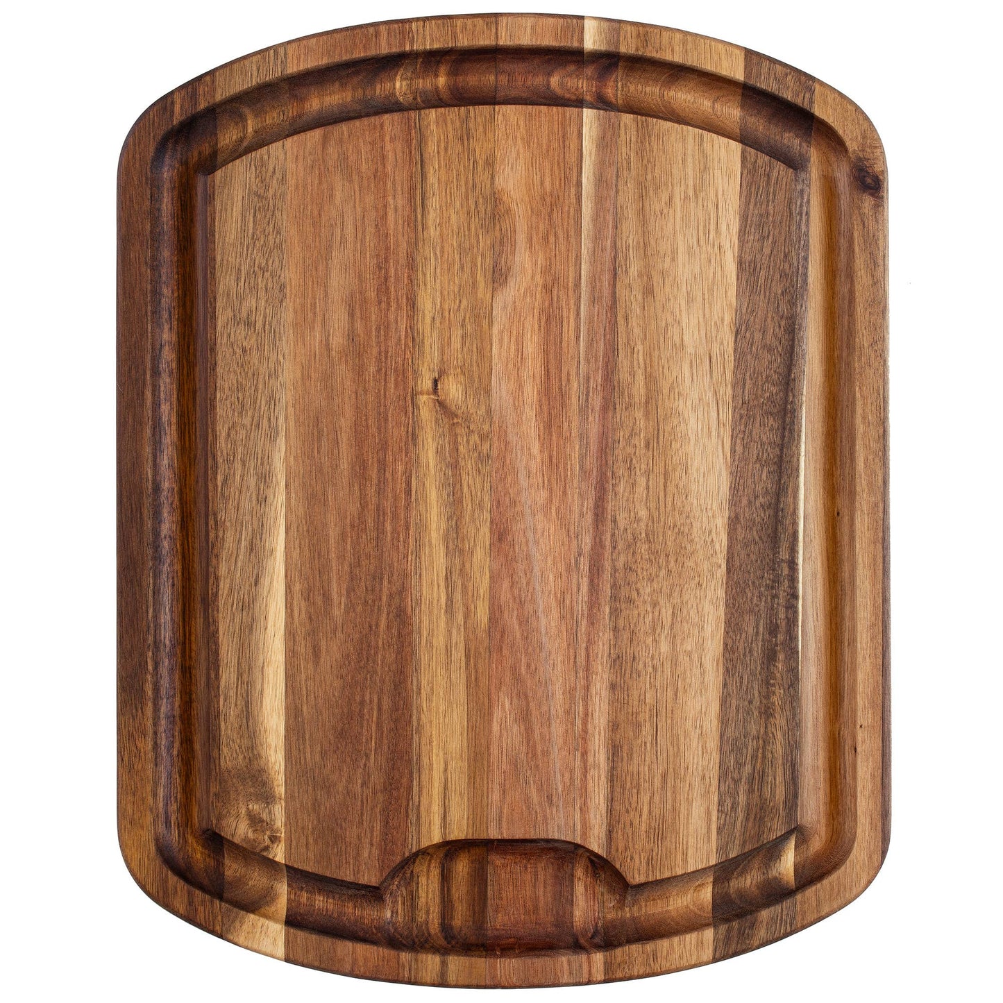 Totally Bamboo - Rock & Branch® Acacia Wood Carving Board with Juice Groove