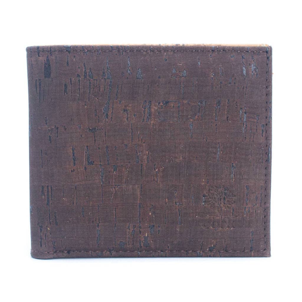 Meninas Bonitas Cork - Brown Cork Men's Wallet with Box Packaging BAG-2254