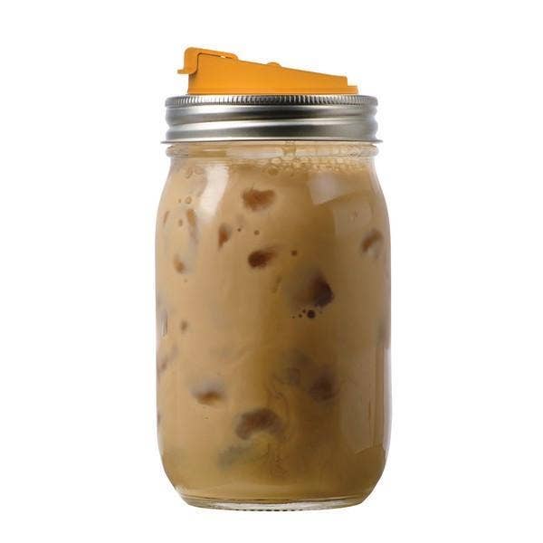 Fox Run Brands - Jarware Drink Lid for Regular Mouth Mason Jar