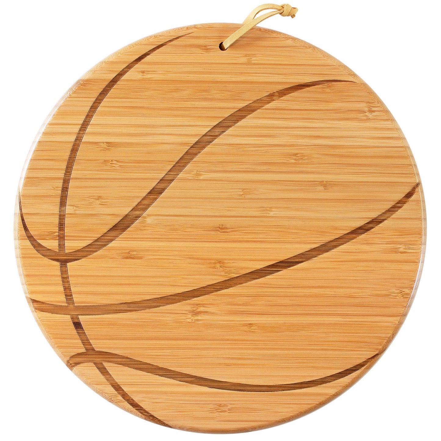 Totally Bamboo - Basketball Shaped Cutting Board & Charcuterie Serving Tray