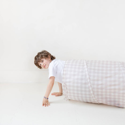 Kids Play Tunnel with Recycled Fabric