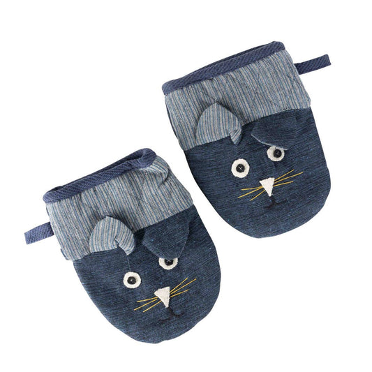 Ten Thousand Villages - Little Kitty Oven Mitts