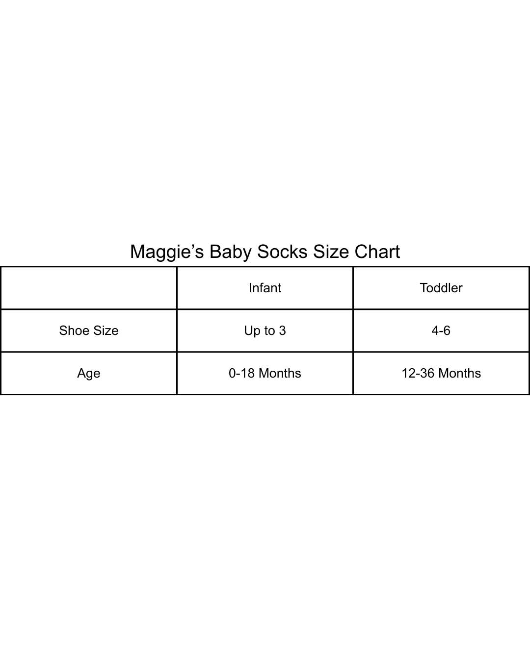 Maggie's Organics - Organic Cotton Baby Socks