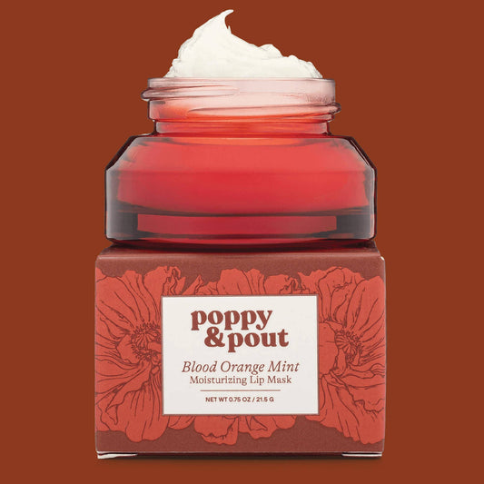 Poppy & Pout - Lip Mask, Original, Blood Orange Mint