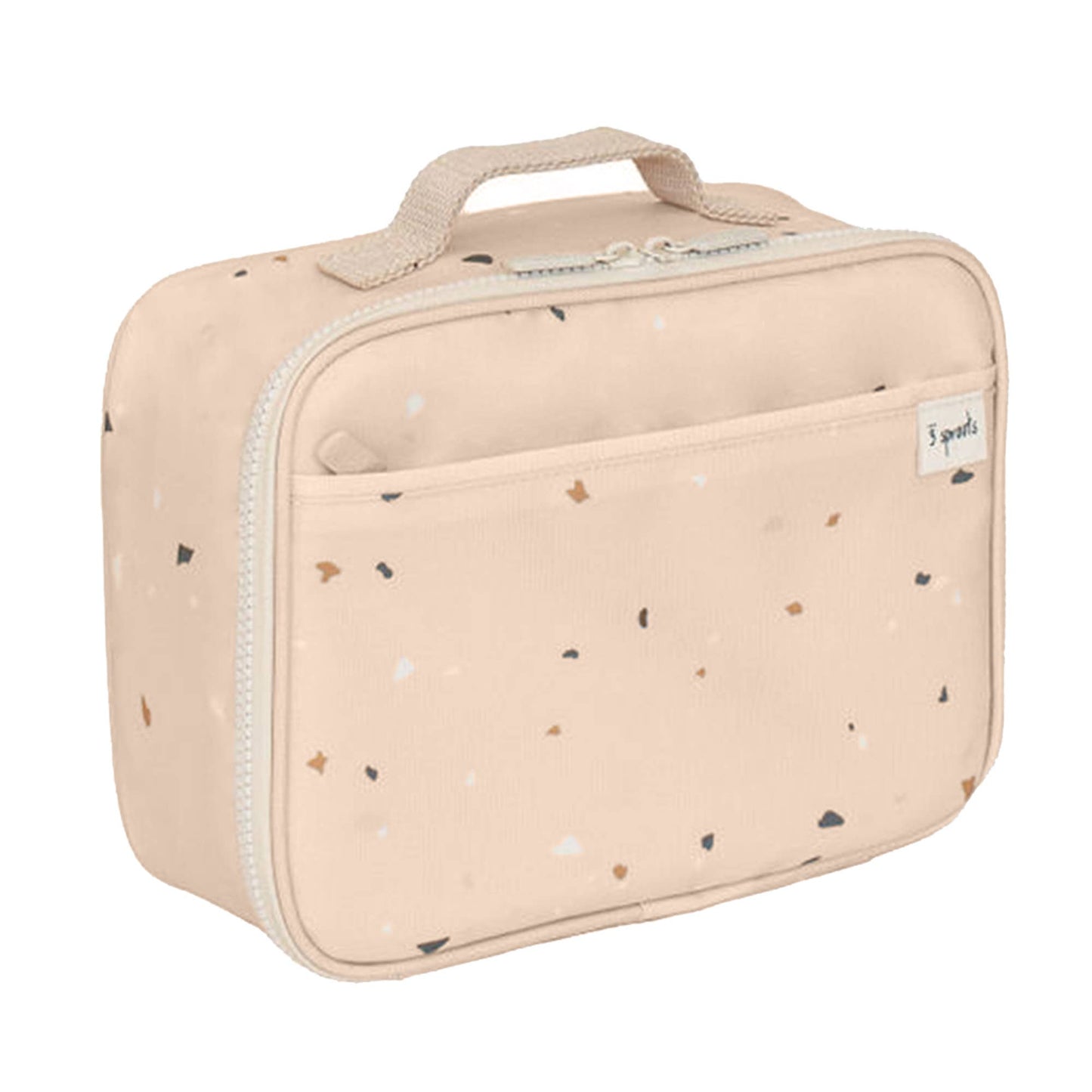 Kids Recycled Fabric Lunch Bag - Terrazzo
