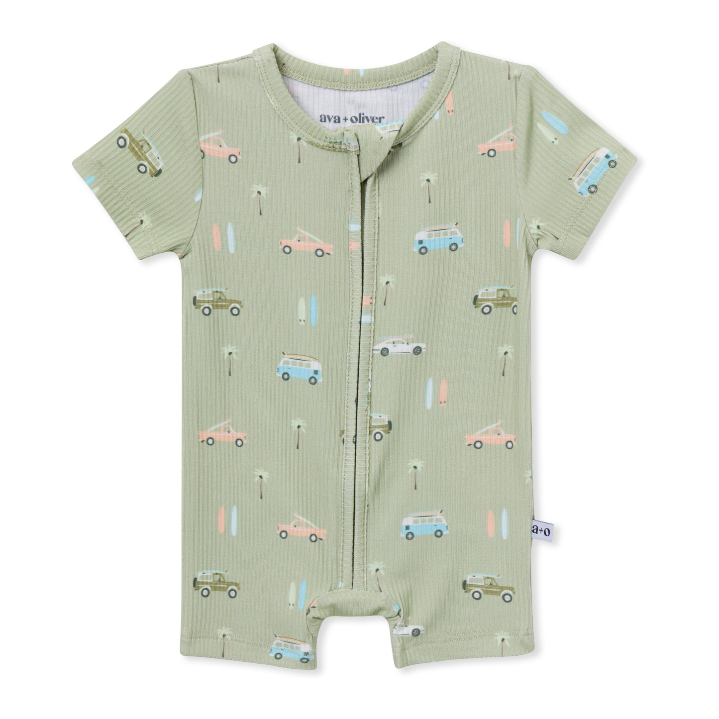 Short Zip Romper