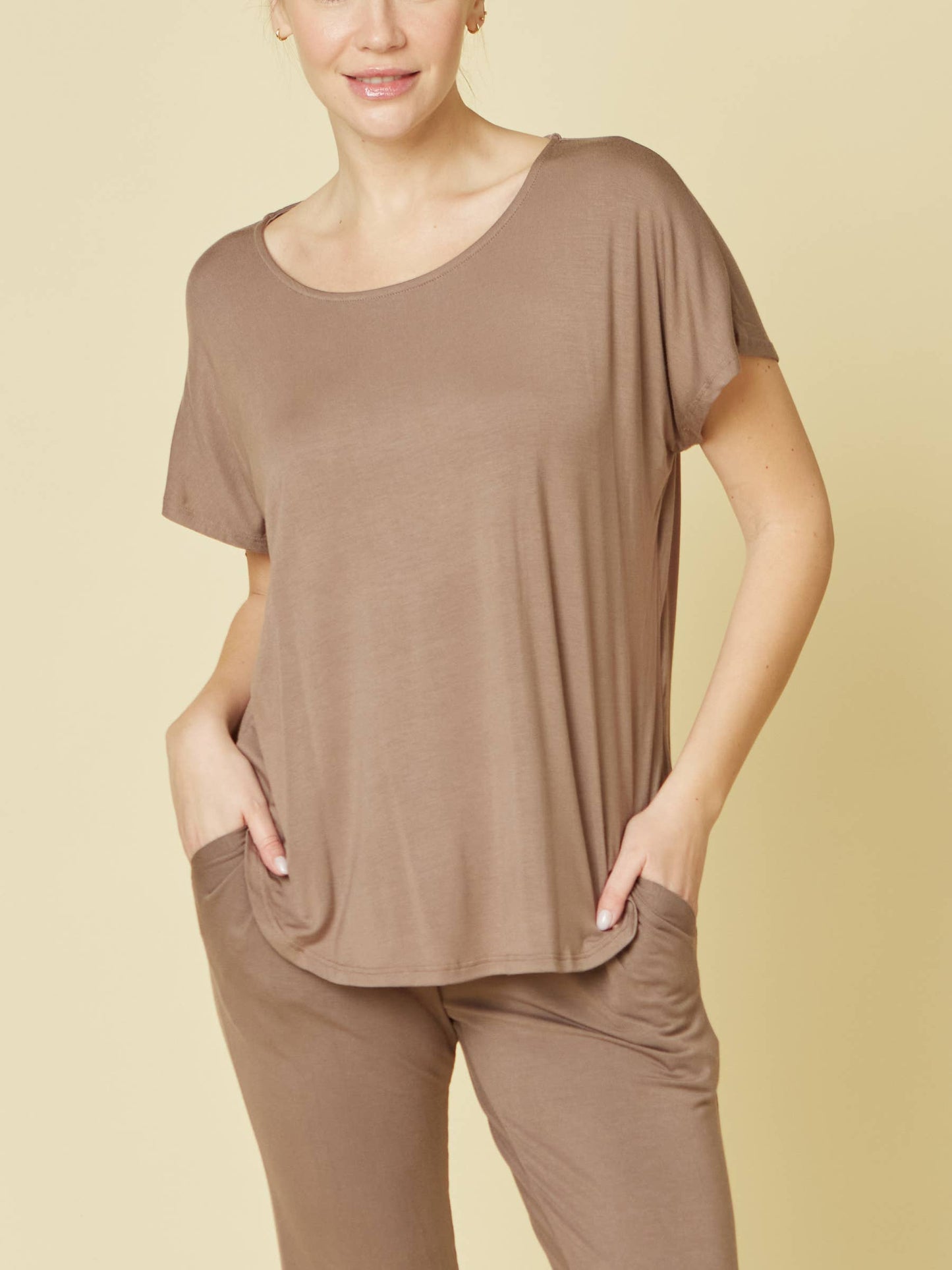 Studio Ko Clothing - BAMBOO CASUAL DOLMAN SLEEVE TOP