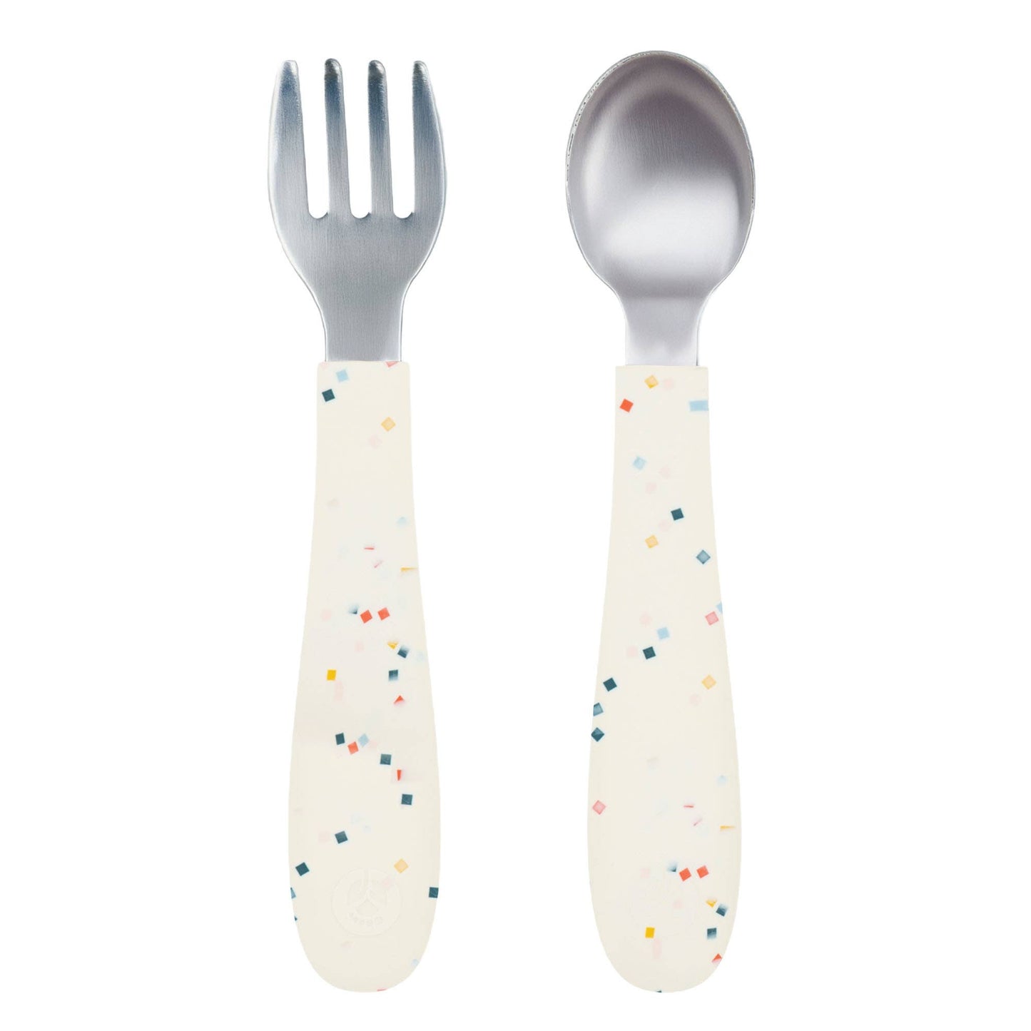 WeeSprout - Stainless Steel Toddler Fork & Spoon Set – 2 Piece