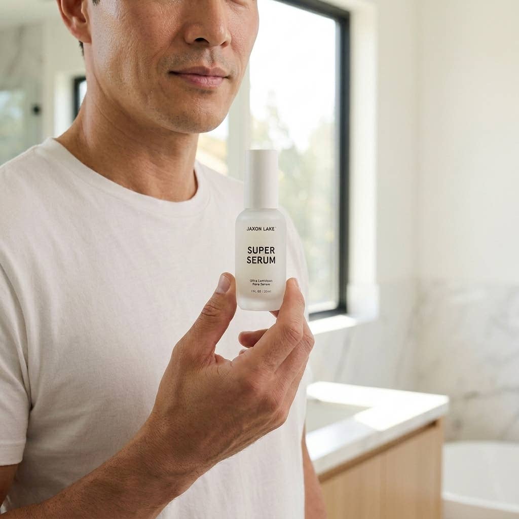 SUPER SERUM Ultra Luminous Face Serum for Men