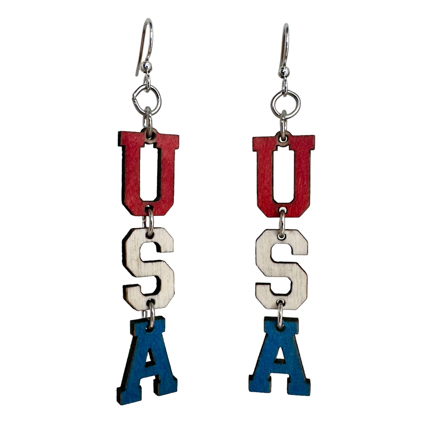 Green Tree Jewelry - USA Earrings